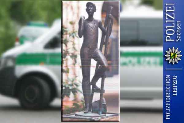 Bronzestatue aus Handwerkerpassage in Leipzig geklaut
