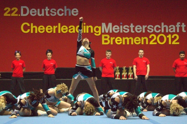 Ostdeutsche Festspiele auf der Deutschen Cheerleading Meisterschaft 2012
